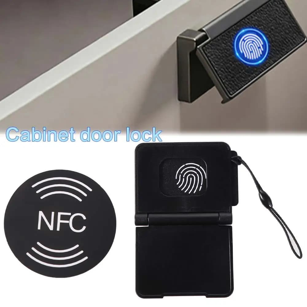 NFC Sblocco Smart Cabinet Lock Batteria a lunga durata Design invisibile NFC Smart Lock Sblocco remoto Serratura elettronica con ingresso senza chiave