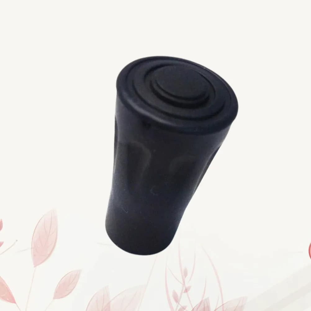 10Pcs Hiking Pole Tips Rubber Replacement for Trekking Poles Walking Stick Head Protector Outdoor Pole Tip Protectors Accessory
