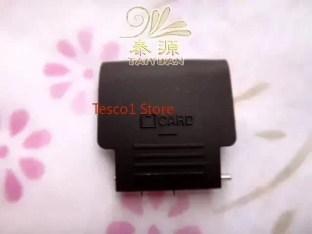 Nuova Copertura Originale per Slot Scheda SD con Parti di Riparazione in Metallo e Molla per NIKON D3100