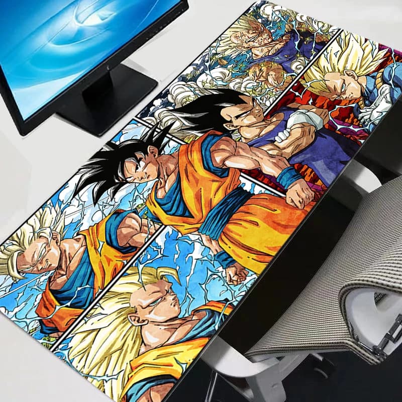 Mouse Mat Dragon Ball Durable Gamer PC Computer Grande 900x400 XXL Desk Mat Keyboard Accessories for anime games Mouse Mat