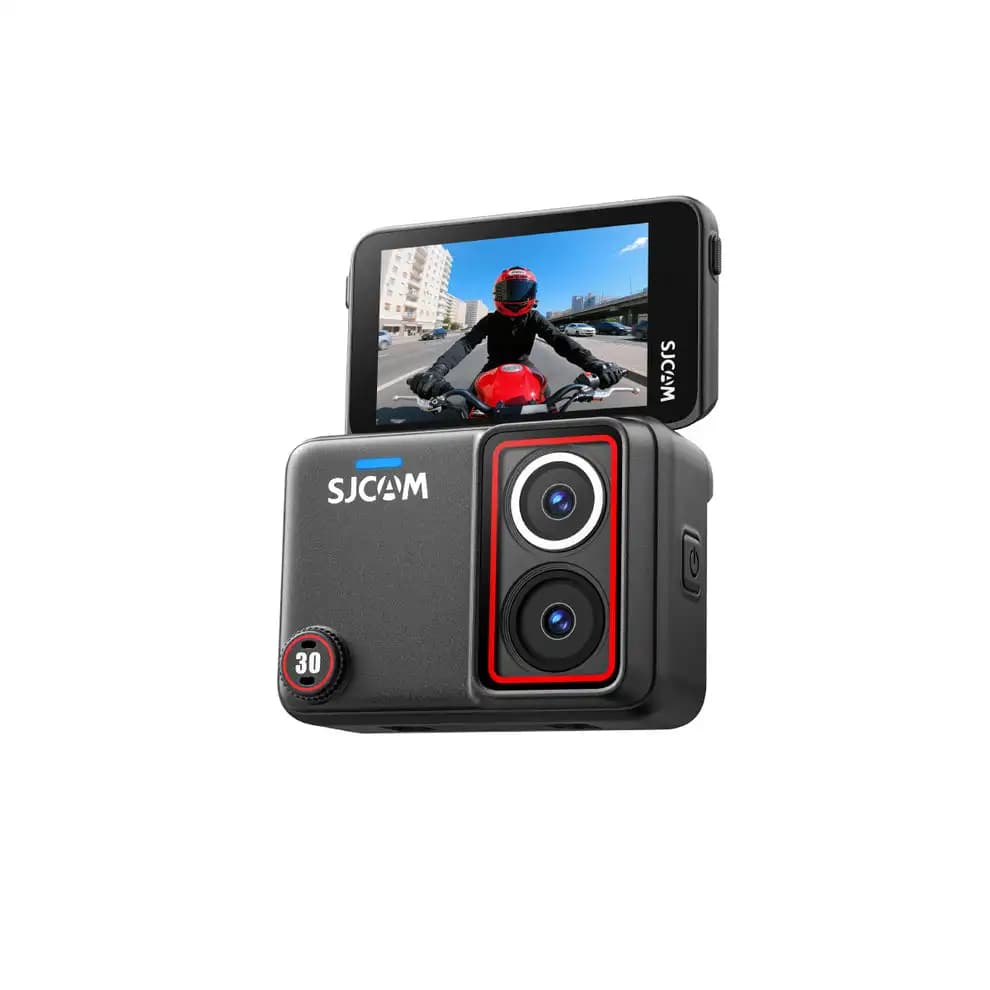 SJCAM SJ30 Set Completo, Videocamera d'Azione 8K Ultra HD 20FPS Anti-Shake Wifi, Lenti Giorno/Notte, Microfono Wireless con SteadyMotion2.0