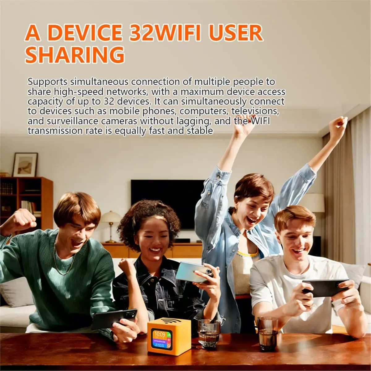 NEW FACTORY~4G Wireless Router, WiFi 6, Home Router, Suitable for Europe and Africa, SIM Card Compatible EU Plug