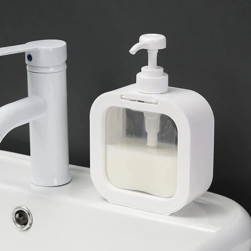 300/500ml Portable Travel Soap Dispenser: Empty Pump for Shampoo, Dish Soap, Shower Gel, Laundry Detergent – Packaging & Storage