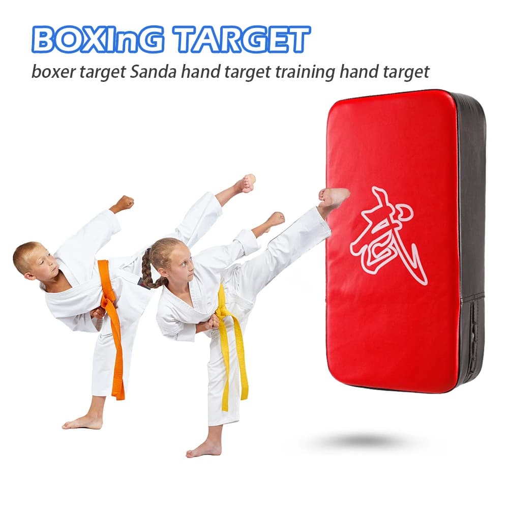 PU leather kickboxing bag for boxing karate for training with boxing shield