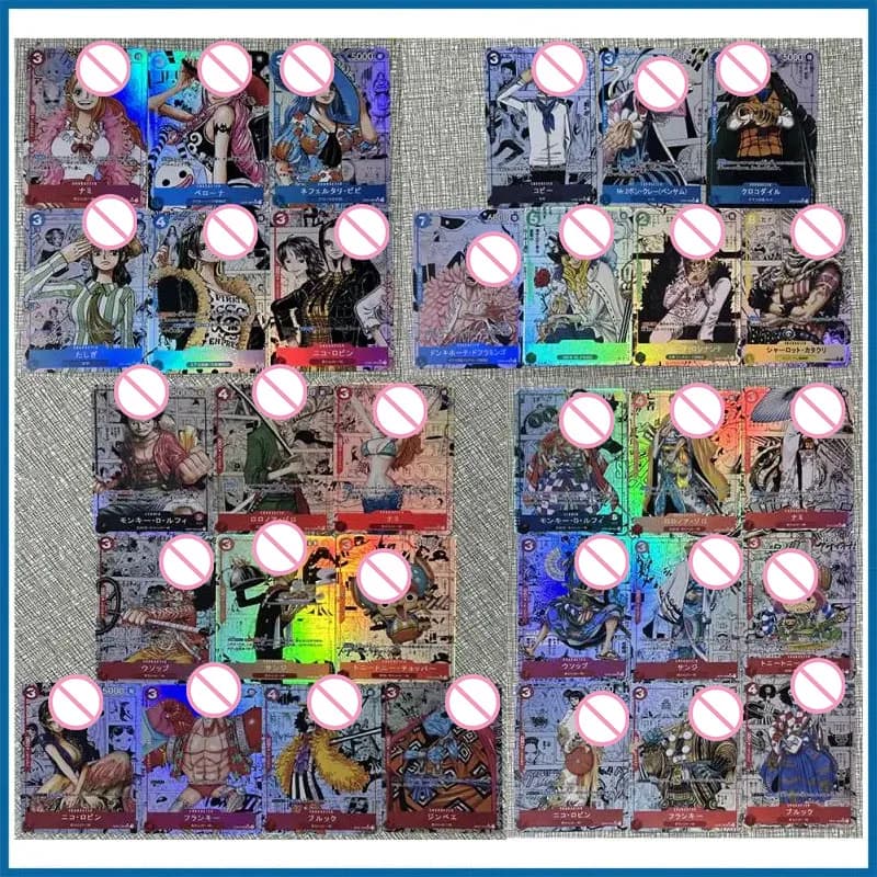 Anime Dea FAI DA TE ACG Ragazzo Gioco di Battaglia Giocattoli Carte Da Collezione Regalo Di Compleanno Di Natale Moglie Carta Roronoa Zoro Chopper 9 Pz/set