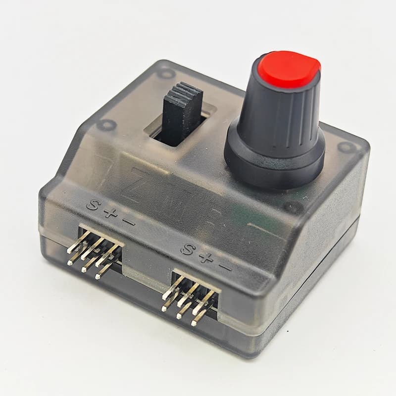 RC Servo Tester ECS consistenza Speed Controler 2 switch 4CH Out per RC elicottero aereo auto Digital Steering Servo Multi