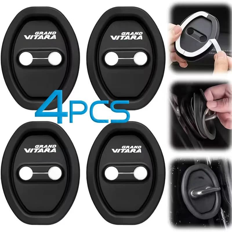 Set di 4 Coperture Protettive per Serrature Portiere Auto GRAND VITARA, Design Elegante, Riduce il Rumore di Chiusura, Accessorio Auto Estetico