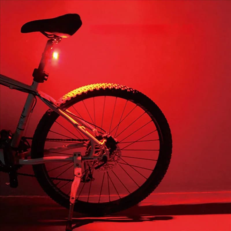 A99I-2X 1200Mah Fanale posteriore a LED Luce posteriore ricaricabile per bicicletta Spia di sicurezza per bicicletta Fanale posteriore per bici