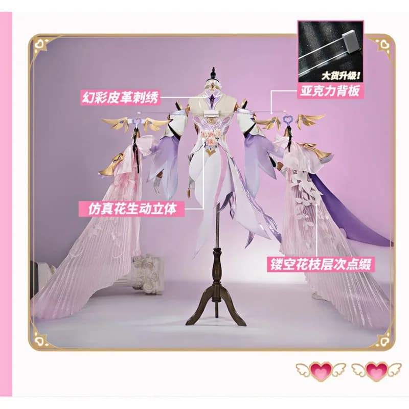 Costume Cosplay di Elysia dal Gioco Honkai Impact 3, Uniforme per Feste di Halloween, Carnevale, per Uomini e Donne