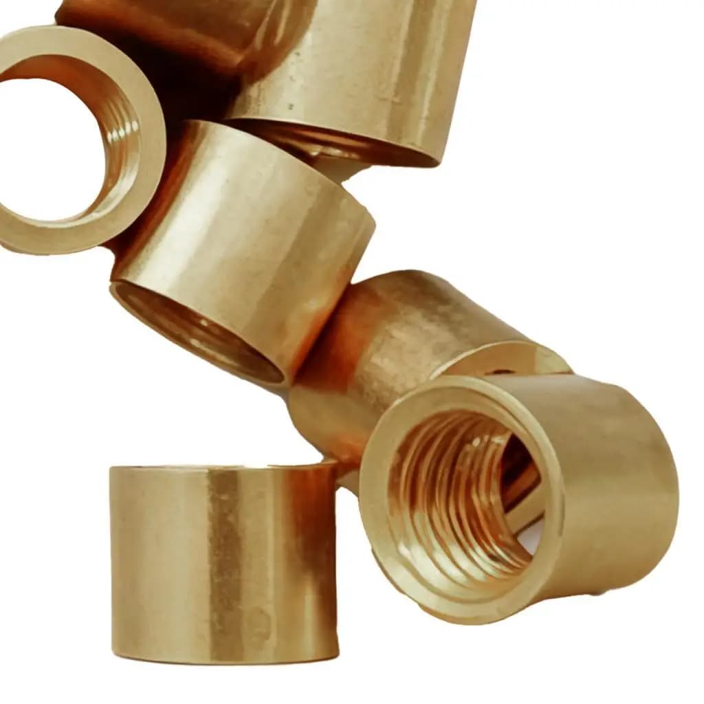 Puntale per Stecca da Biliardo 9,5mm in Rame, Facile da Installare, Accessori Portatili per Riparazione Stecche da Biliardo