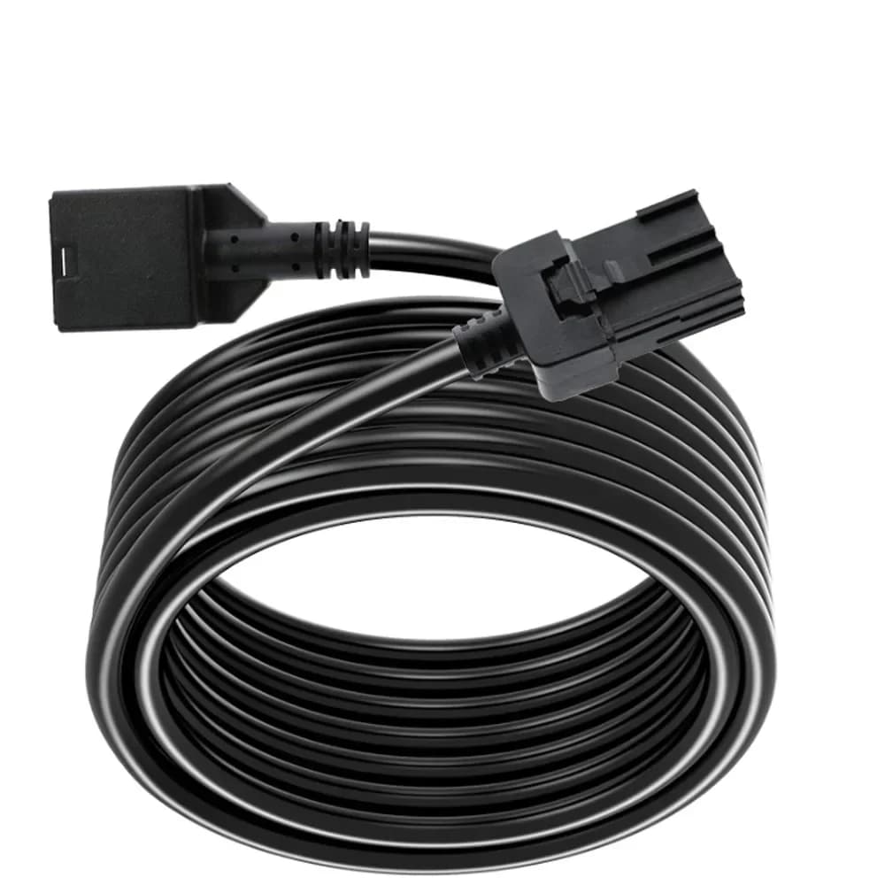 4K high definition HDMI cable from 1.4 m, black, with HDMI connector And male type to HDMI And female type 19 pin