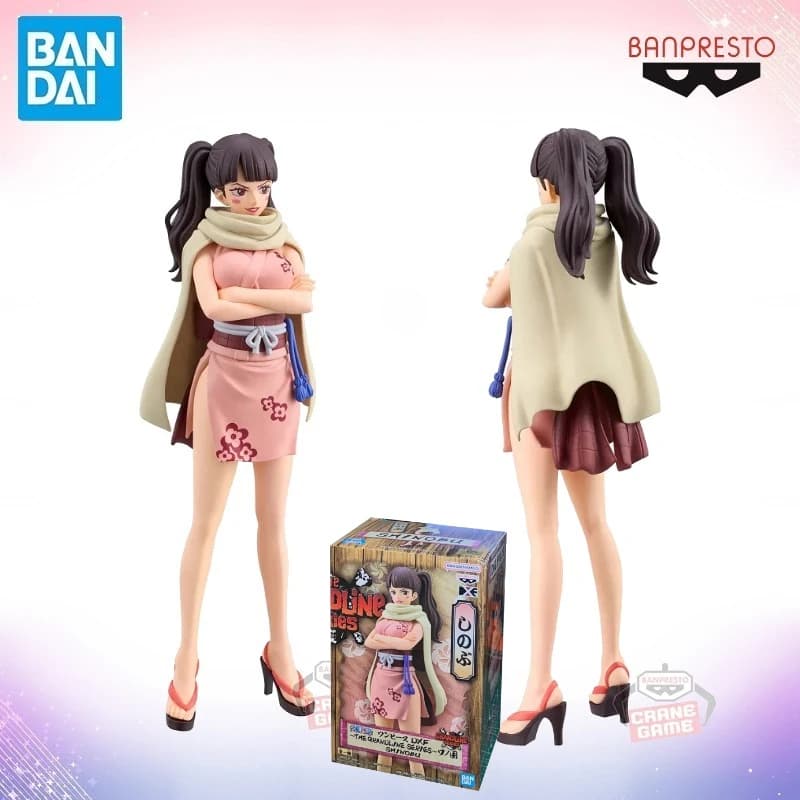 Bandai Originale Anime One Piece DXF The Grandline Series Wano Country Shinobu Action PVC Figure Giocattoli di Modello Collezione Banpresto