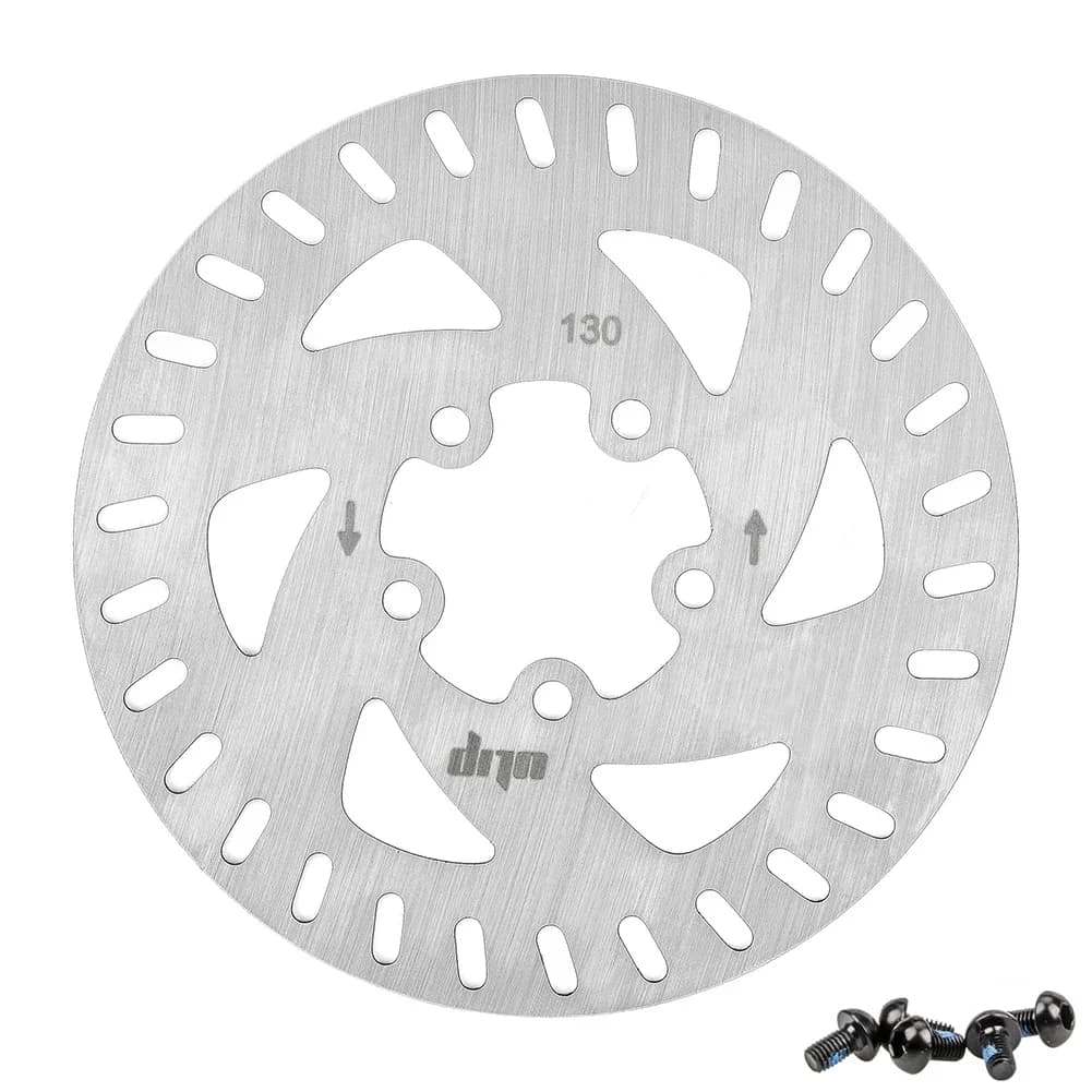 Soverup 130mm 5 fori rotore disco freno con viti per scooter elettrico XiaoMi 4 Pro disco in acciaio inossidabile accessorio parte di ricambio