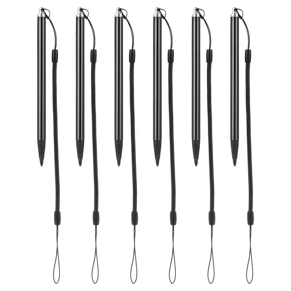 6Pcs Resistive Stylus Pens Metal Anti-Lost Precision Stylus Tool for Tablets Touch Screen Drawing Writing Device