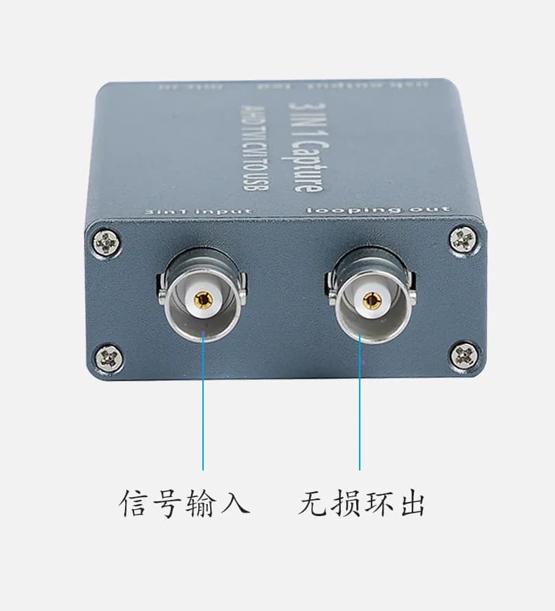 Scheda di acquisizione video AHD Ingresso porta TVI CVI BNC su anello di supporto analogico USB1080P ad alta definizione senza driver