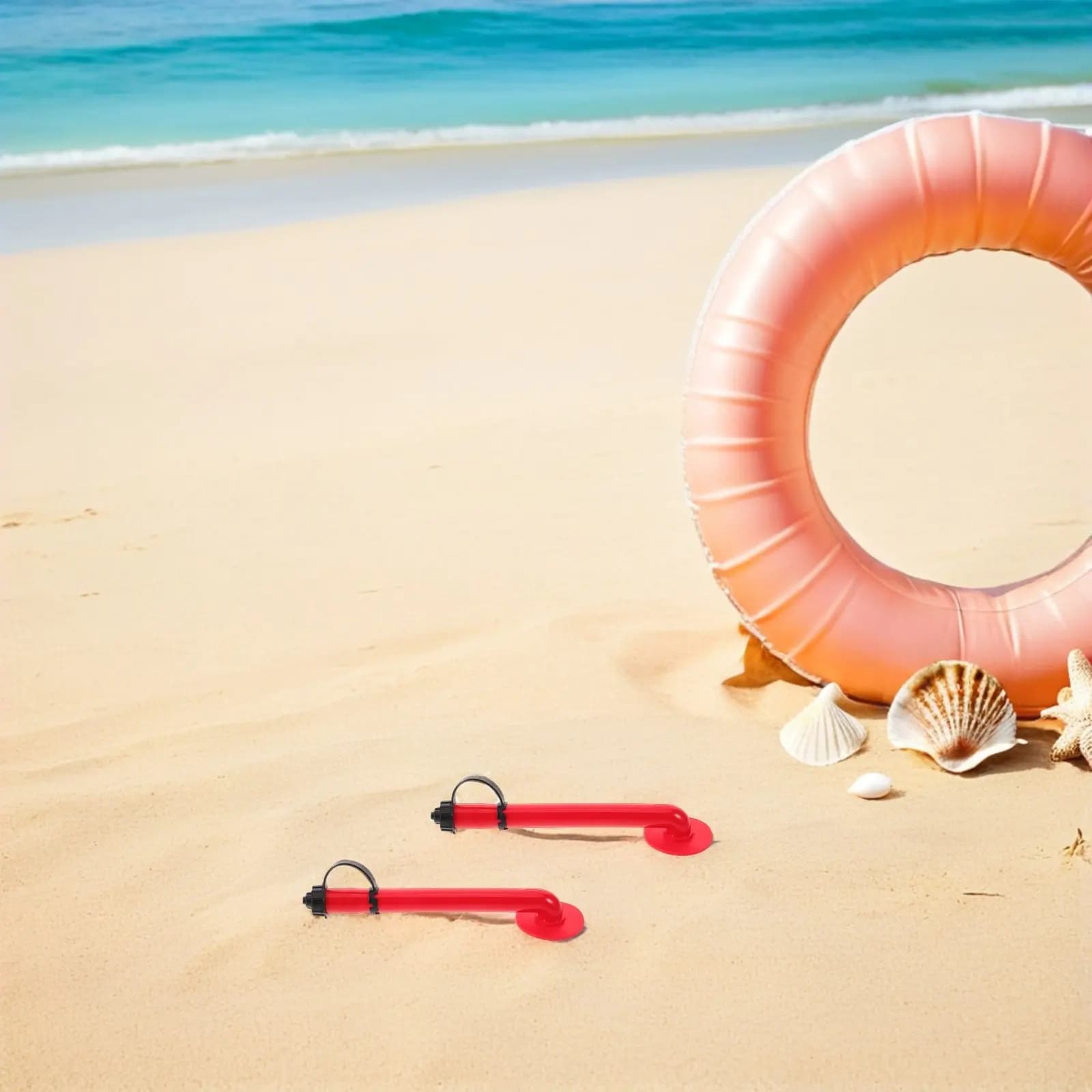 4Pcs Life Jackets Inflation Hose Tpu Inflatable Tube Fast Inflate Life Vests Replacement Air Blowing Hose for Safety Buoyancy