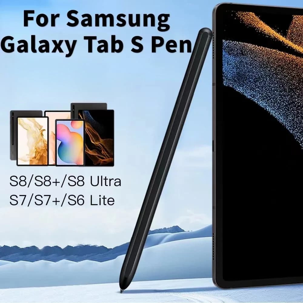 Per Samsung Stylus S Pen para Tablet, Denho Stylus, Caneta de Toque para Tab, S6Lite, S7FE, S7, S7Plus, S8, S6, Bluetooth,