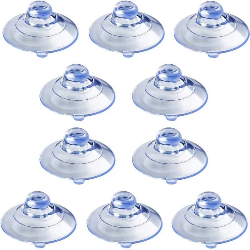 Ventosa a fungo da 30 mm Ventosa in PVC Ventosa trasparente Ventose a vuoto forti Ventosa in vetro per cucina/bagno/auto