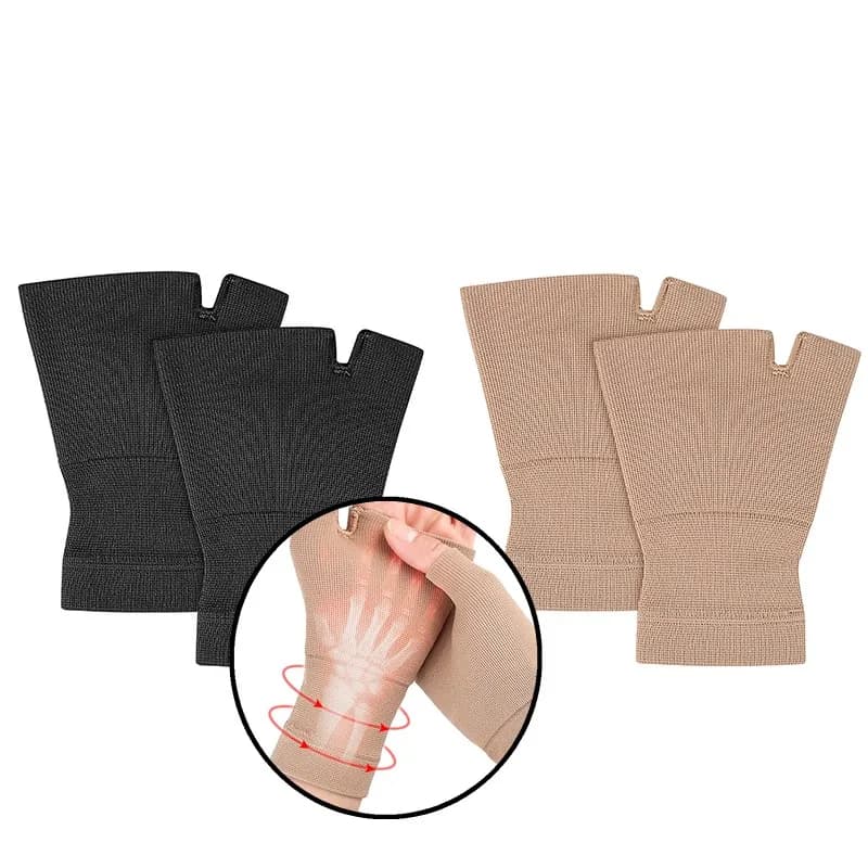 1 paio di compressione polso pollice fascia cintura tunnel carpale mani polsi supporto tutore cinghia manica artrite guanti strumento per la cura delle mani