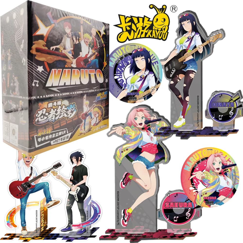 Nuovo KAYOU Genuino Naruto Acrilico Figura Ornamento Altamente Amato Anime Ruoli Sorpresa Design Creativo Modelli Desktop Giocattoli Regali