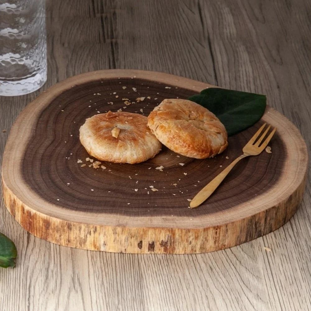 Tagliere in legno da 1 pezzo, utensile da cucina per tagliare frutta, carne, verdure e pane