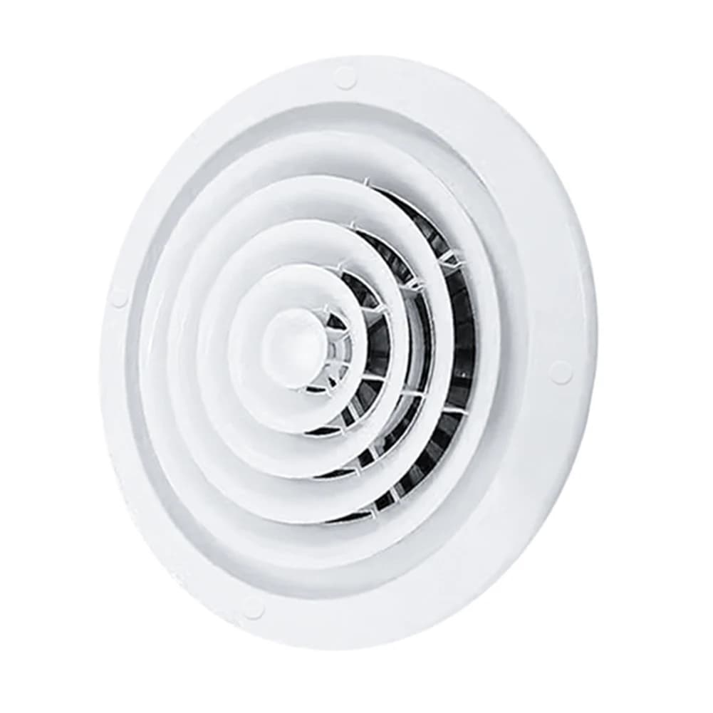 Adjustable Round Air Vent Cover ABS Plastic Ceiling Wall Diffuser For Bathroom Kitchen Office Inlet Ventilation Hood