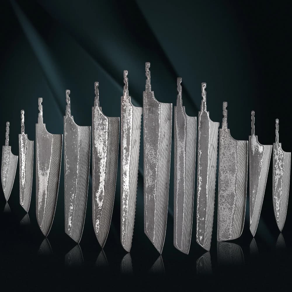 F.YOUNG FAI DA TE 67 Strati In Acciaio di Damasco Cucina Giapponese Chef Coltello Lama Vuota Full Tang Integral Fatti A Mano Bordi Affilati Che Fanno Strumenti