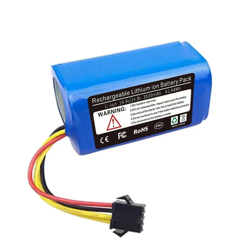 2025 Nuova batteria originale 14.4V/14.8V 3500mAh per robot aspirapolvere Redmond RV-R270 RV-R450 Kassel SQ-1020 TB33 FM-R370
