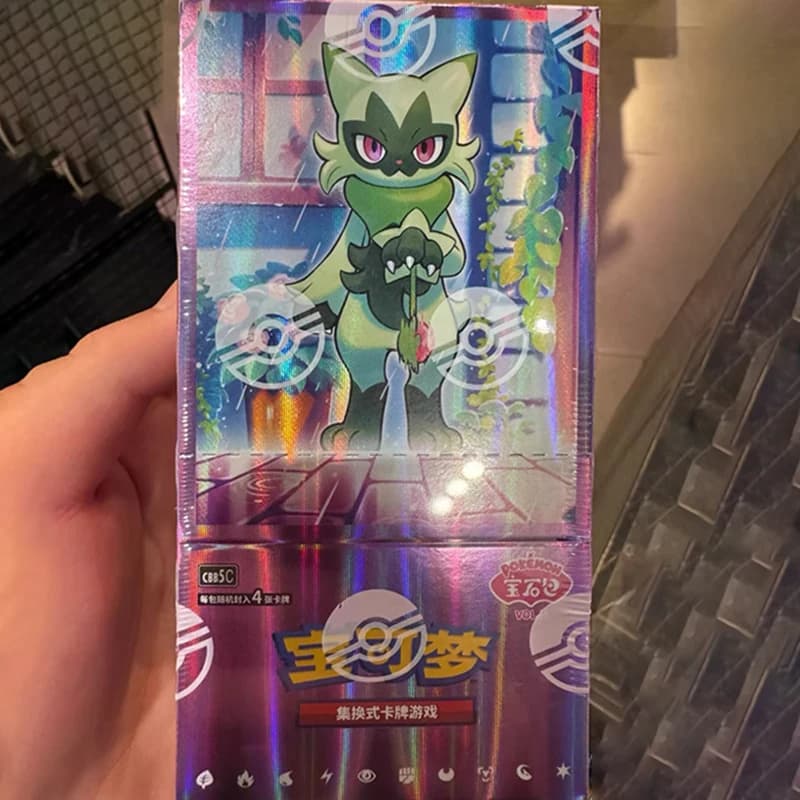 KAYOU Pokemon PTCG Gem Pack Vol. 5 Carte 100% Originali Blind Box Vol.5 Scarlatto e Violetto Carte Collezionabili Booster TCG Regalo