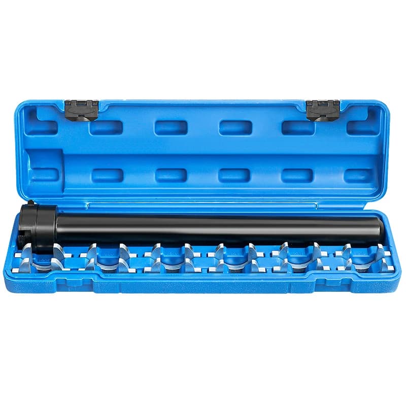 Kit di 13 Pezzi per Rimozione e Installazione delle Teste delle Barre di Sterzo, Attrezzi per Riparazione del Sistema di Sterzo Auto