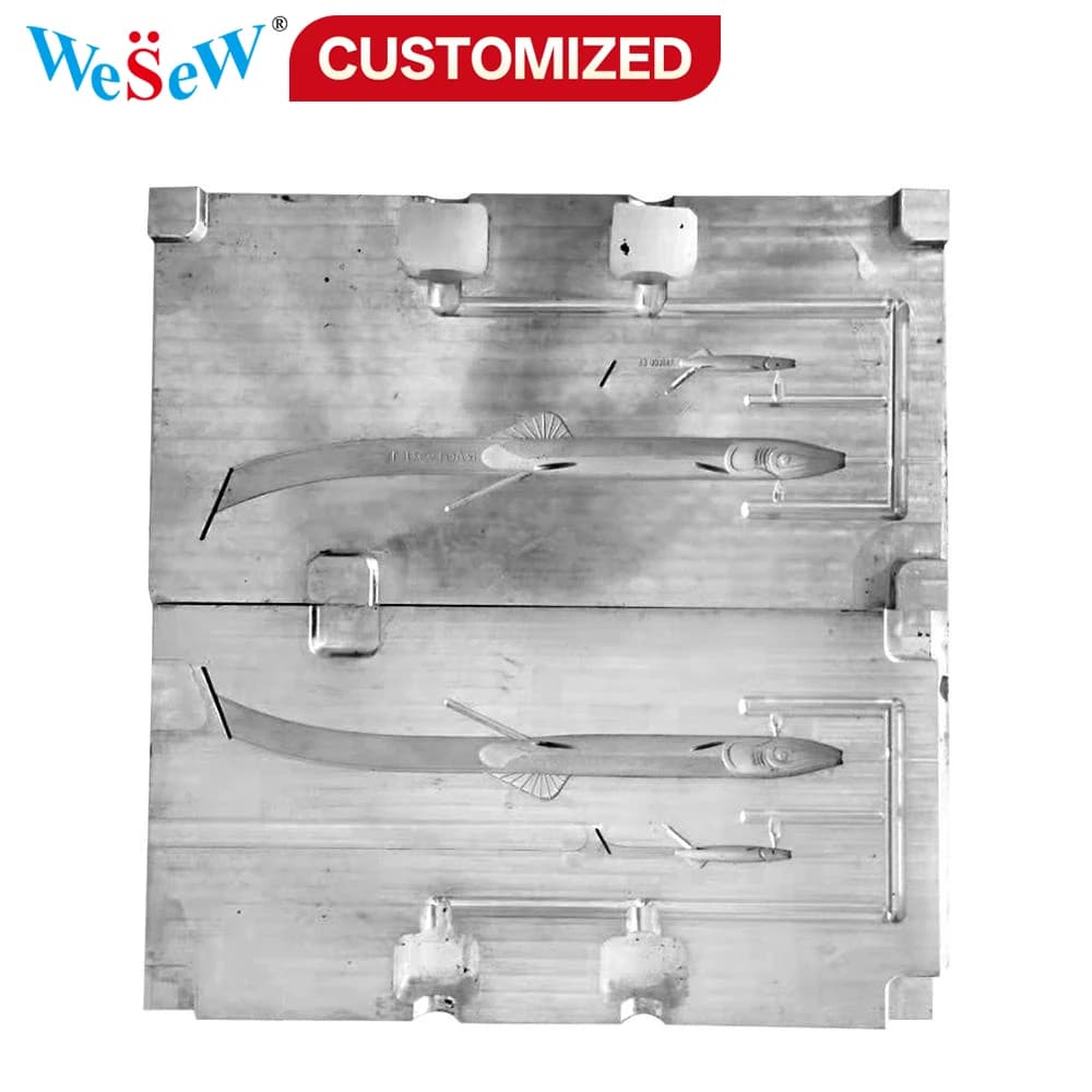 Custom Aluminum Stamps for baits: High Accuracy Soft baits Made with Injection Molding, Plastic Molds for Soft baits