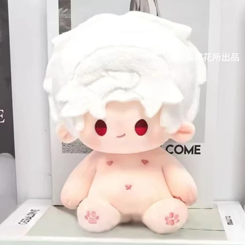 20 centimetri Gioco Del Fumetto Amore e Spazio Profondo Sylus Qin Che Cosplay Bambola di Cotone Neonati Nudi Soffici Burattino Bambole Fuzzy Pallina Regali di Natale