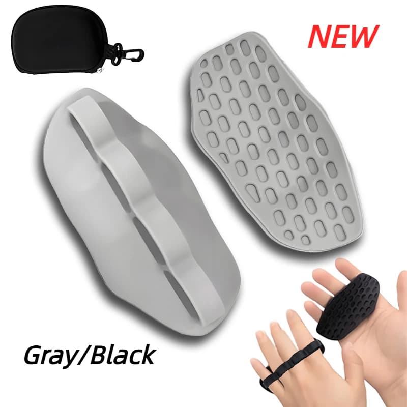 New Fitness Gloves with Silicone Gymnastics Grip Gym Strength Coach Pull Grip Cross-breeding Grip Handle Protection with palm grip