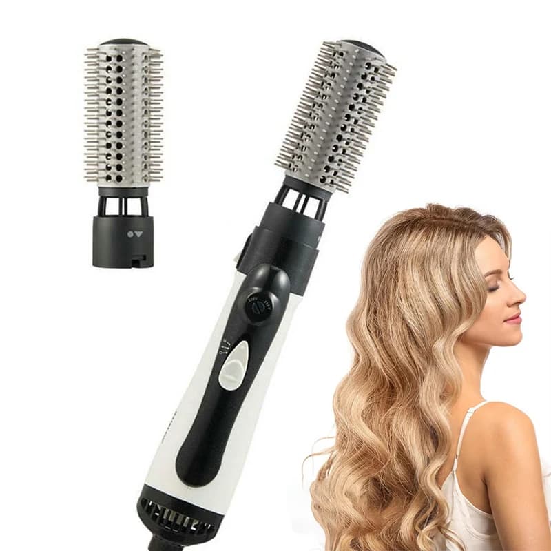 Hair Brush Professional Hair Plate Pettine Iron Hair Brush Hair Dryer Hair Brush Hot Air Rotating Brush