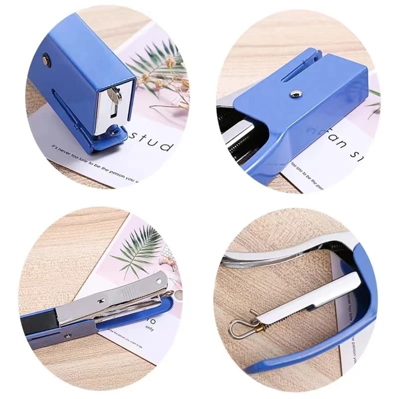 Cucitrice a pinza portatile con capacità di 25 fogli, a lunga durata, per casa, ufficio, magazzino, scuola, per migliorare l'efficienza
