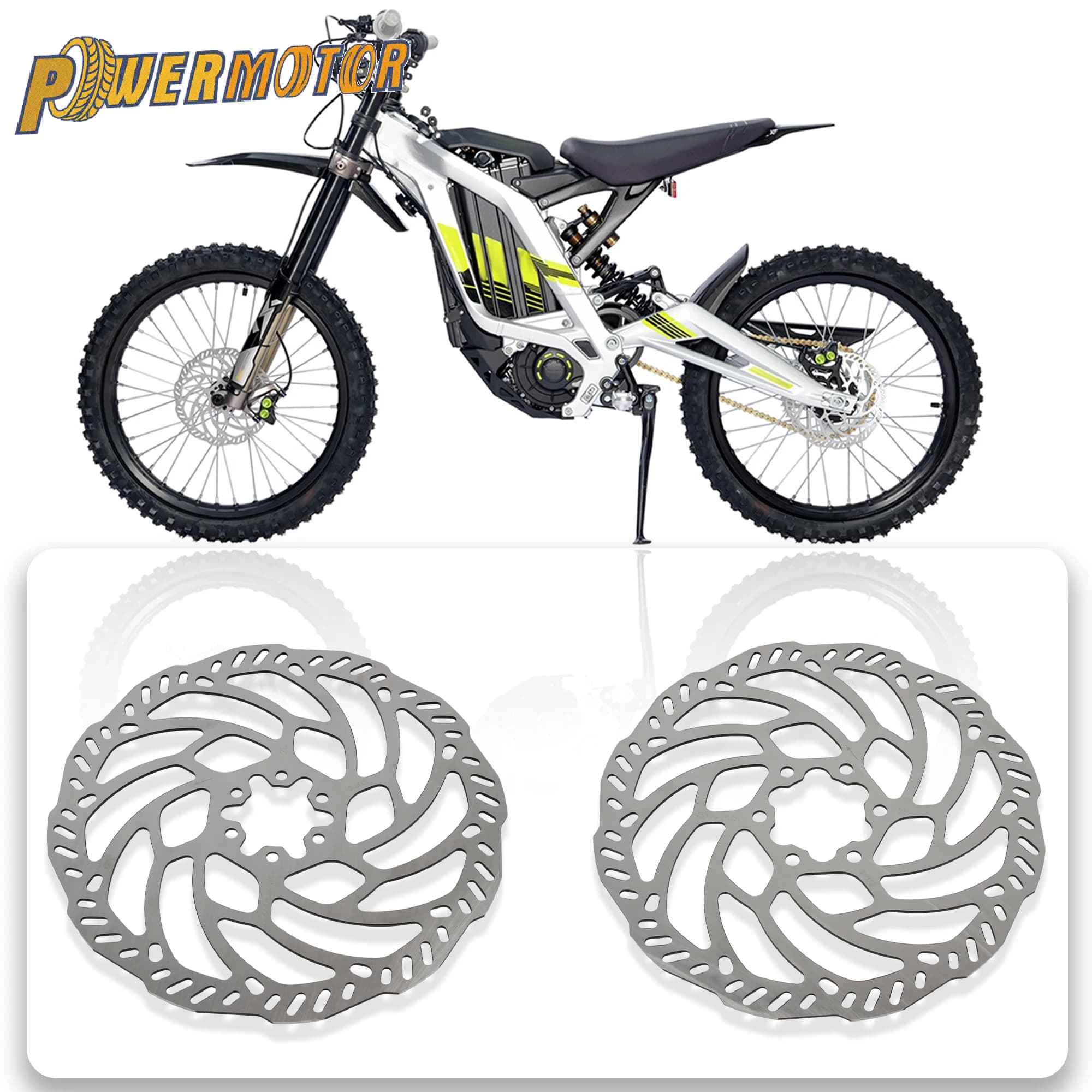 Front brake disc rotors Ebike for Surron Light Bee X Motocross Enduro Dirt Pit Bike Tuning Part for Electric Bike Surron