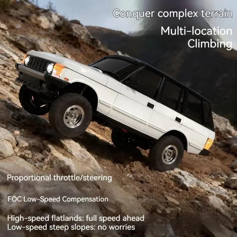 Nuovo Modellino RC 1:18 LDR/C LD18401pro, Auto Telecomandata Off-Road con Simulazione Sensoriale, Brushless, Quattro Ruote Motrici, Regalo per Ragazzi