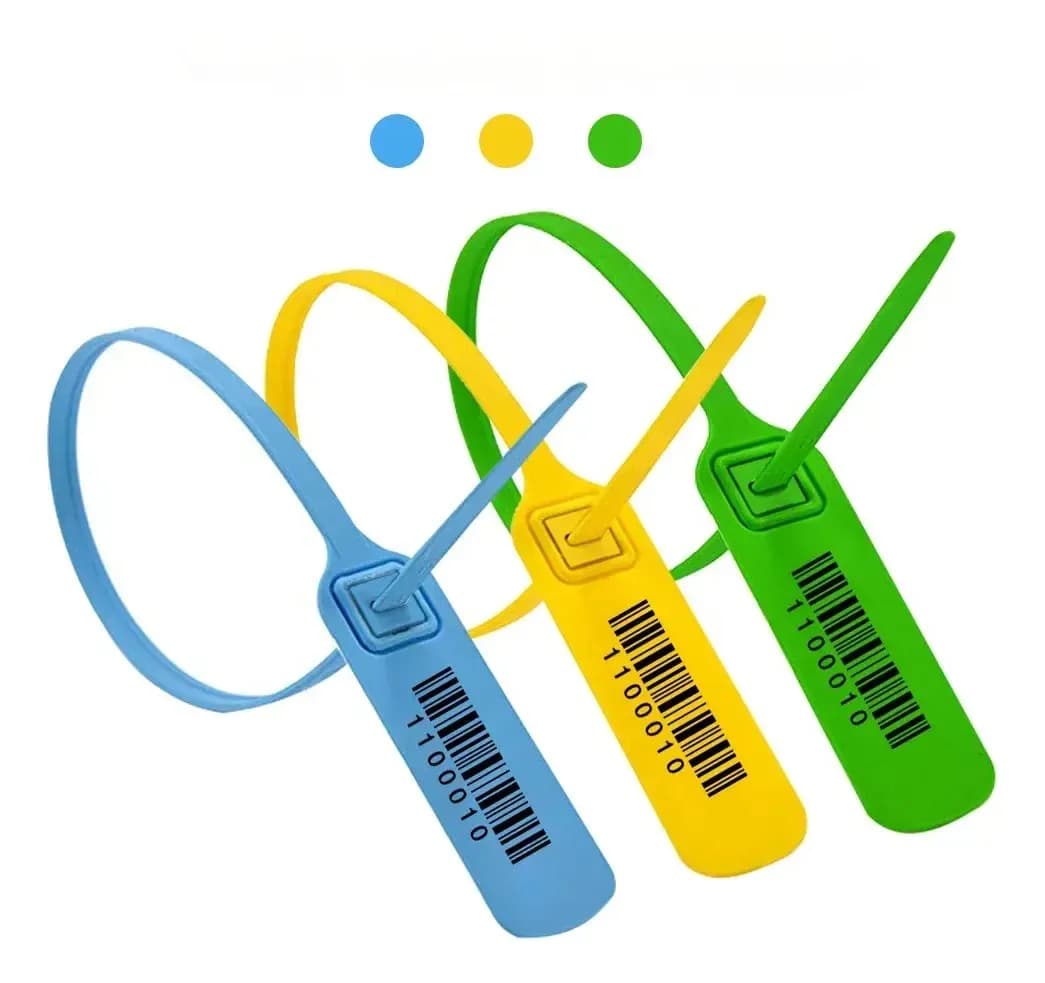 20/50/100PCS Guarnizioni Fascette autobloccanti Tag Numerate Lunghezza 40cm Guarnizioni in plastica usa e getta Fascette autobloccanti