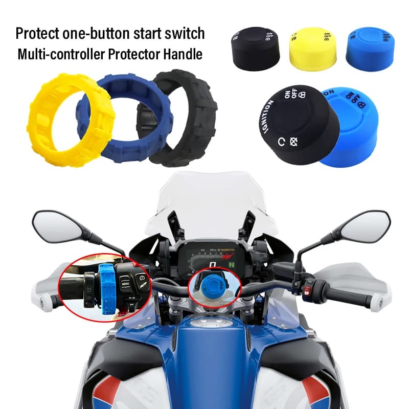 R1200GS R1250GS One-key Interruttore di Avviamento Coperchio di Protezione Per BMW R 1200GS LC R1250 GS GS1250 ADV Multi Controller Maniglia di Protezione