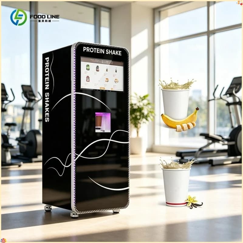 Protein Shake Vending Machine Automatic Protein Powder Dispenser with Touch Screen Vending Machine FL Customized