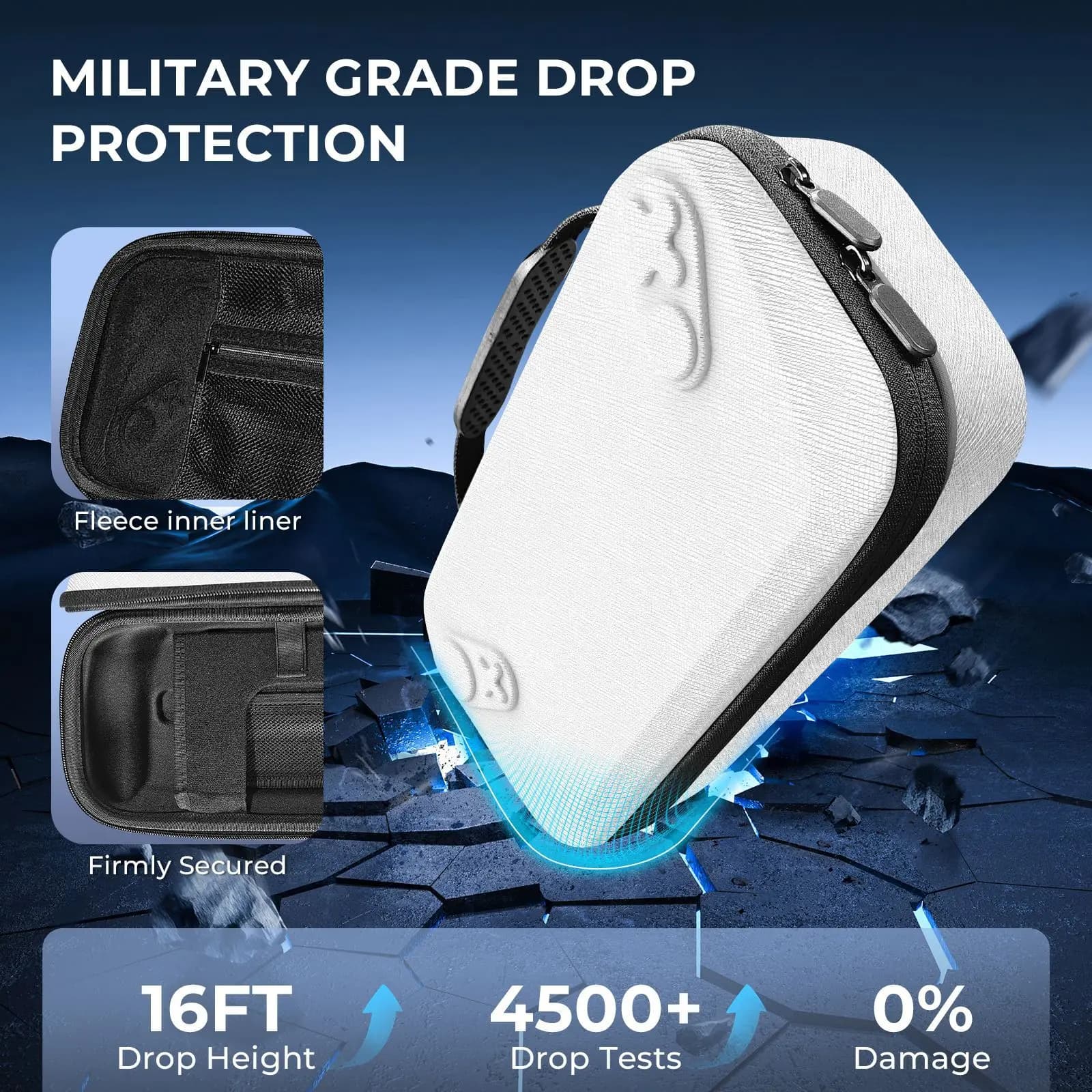 Custodia da viaggio portatile in EVA per console di gioco ASUS ROG Xbox Ally X, borsa per accessori da gioco ROG Xbox Ally