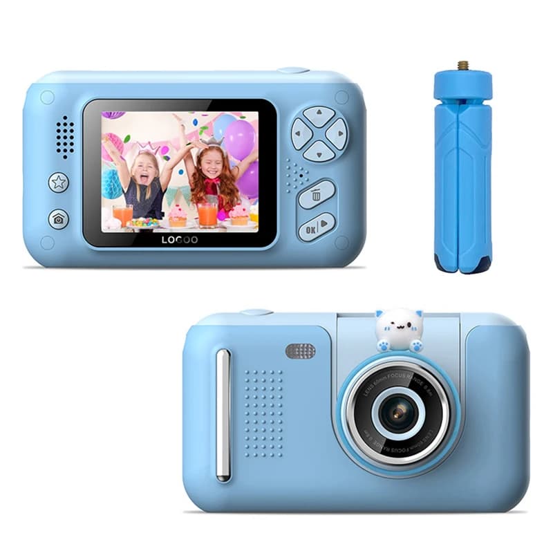 Macchina fotografica per bambini 1080P Palmare Schermo HD da 2,4 pollici Videocamera digitale per bambini Videoregistratore Giocattoli per bambini Regalo di compleanno per bambina