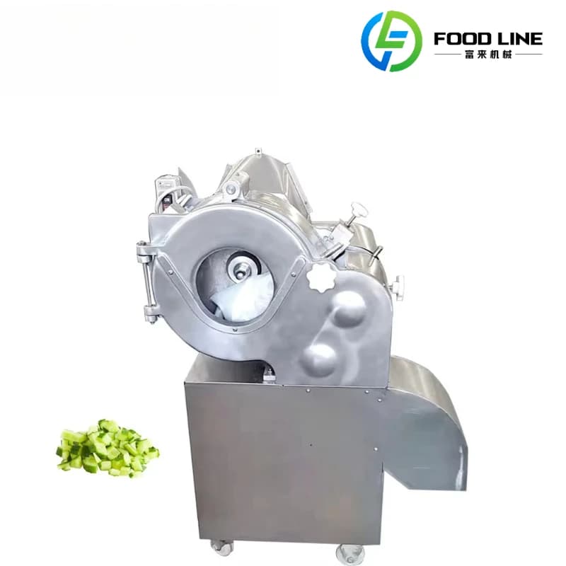 Macchina Automatica Personalizzata per Tagliare Frutta, Mango Essiccato, Rape, Cipolle, Verdure, Cocco, Patate e Zucca a Cubetti
