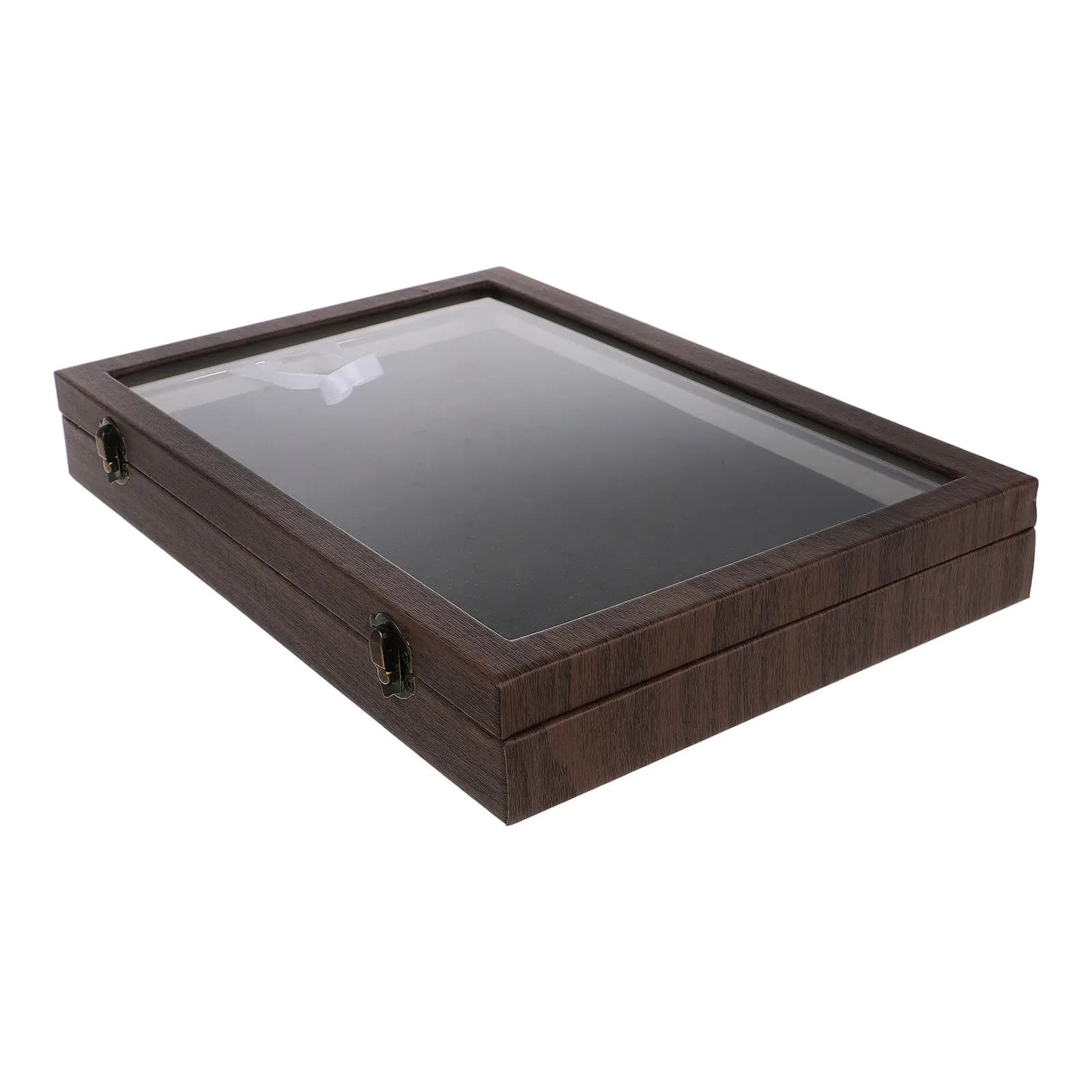 Clear Lid Badge Storage Box Large Capacity Pin Display Case for Enamel Pins Lapel Pins Jewelry Collection Desktop Display