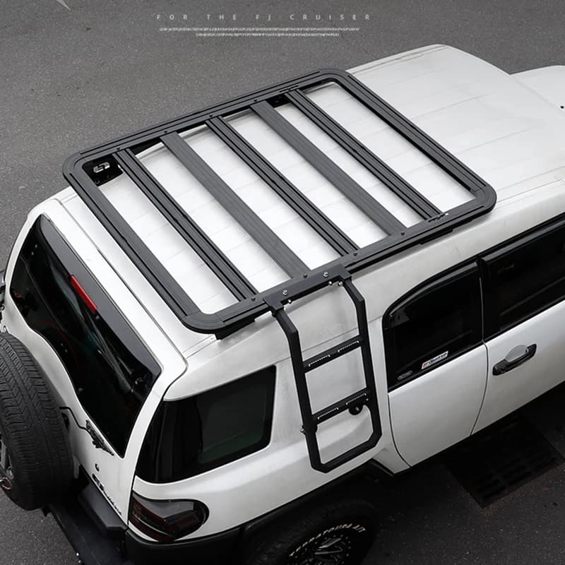 Nuovo Portapacchi per Toyota FJ Cruiser, Piattaforma da Tetto, Portabagagli, Scala FJ Cruiser, Accessori per Modifiche Esterne