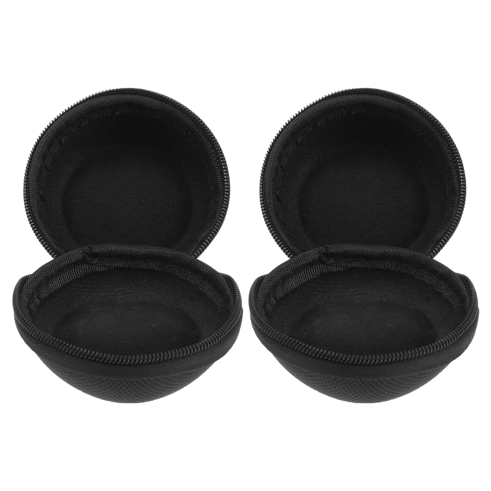 2 Pezzi Custodia Rotonda per Orologi in EVA e Tessuto Oxford, Antiurto, Impermeabile, Portatile, da Viaggio, per Uomo Donna, Regalo per Smartwatch