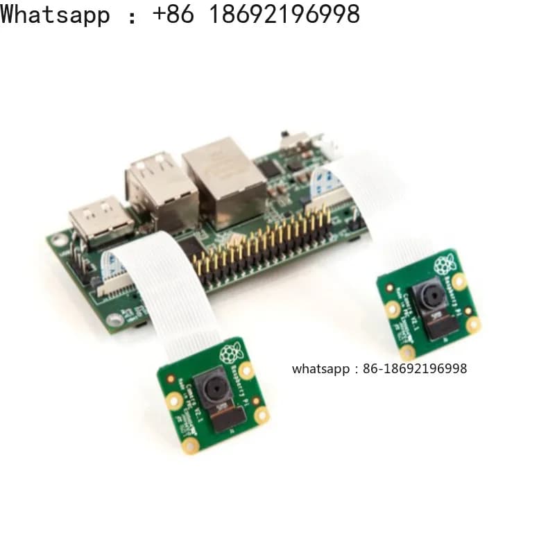 Modulo di Visione Binoculare StereoPi con Telecamera CSI per Raspberry Pi CM3