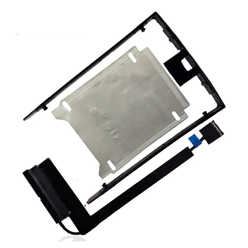 Staffa Caddy HDD da 2.5 "con cavo connettore disco rigido lato destro con supporto foglio di latta per Thinkpad P50 P51 00 ur835 DC02C007C10