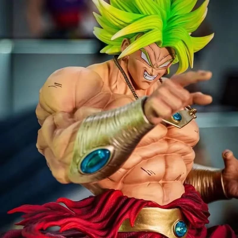 Dragon Ball Z Broly SSJ3 Super Saiyan 13 pollici Action PVC Figure Giocattolo da collezione per decorazioni domestiche e regali