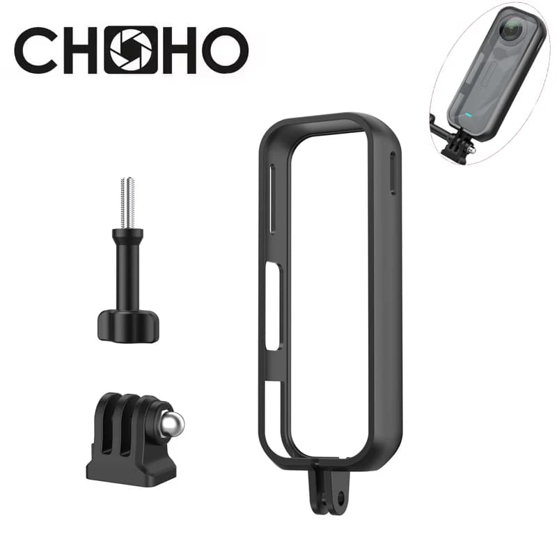 Insta360 X5 X4 X3 Accessories Housing with frame Protective housing Extra sand + Base support for Insta 360 X3 X4 X5 Action Panoramic camera